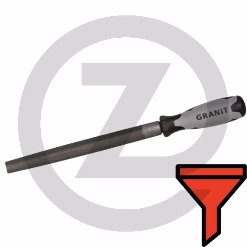 KS Tools Lime aiguille triangulaire fine, 2 mm