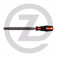 KS Tools Lime demi-ronde - Forme E