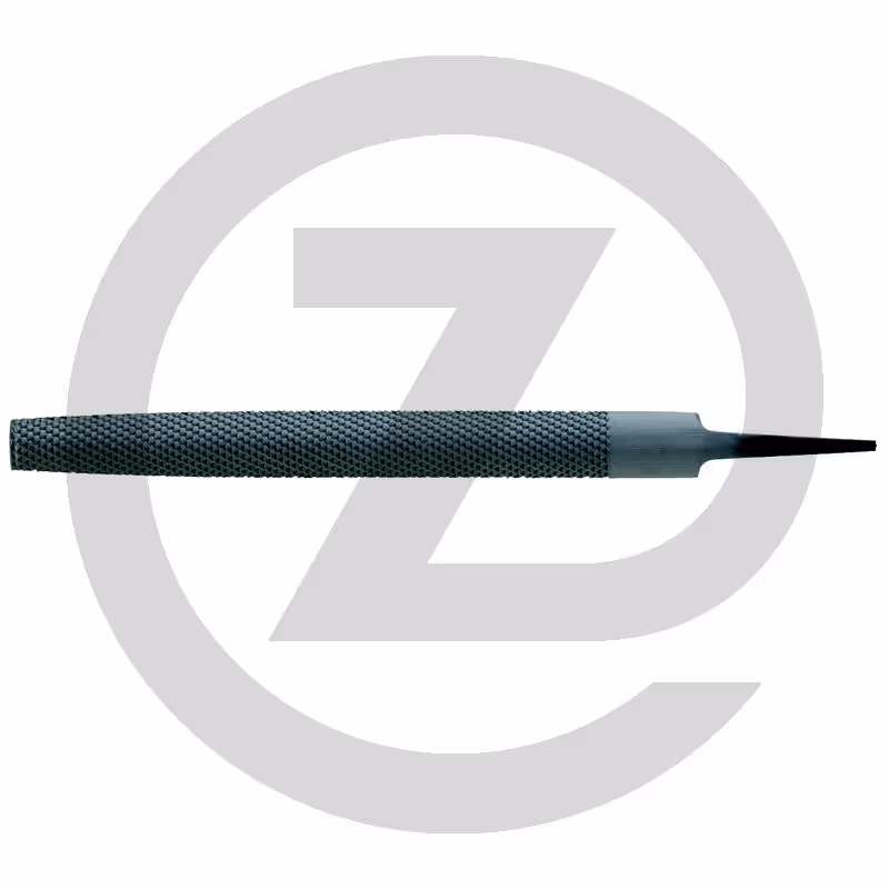 KS Tools Limes demi-ronde seules, forme E, douce, 250mm