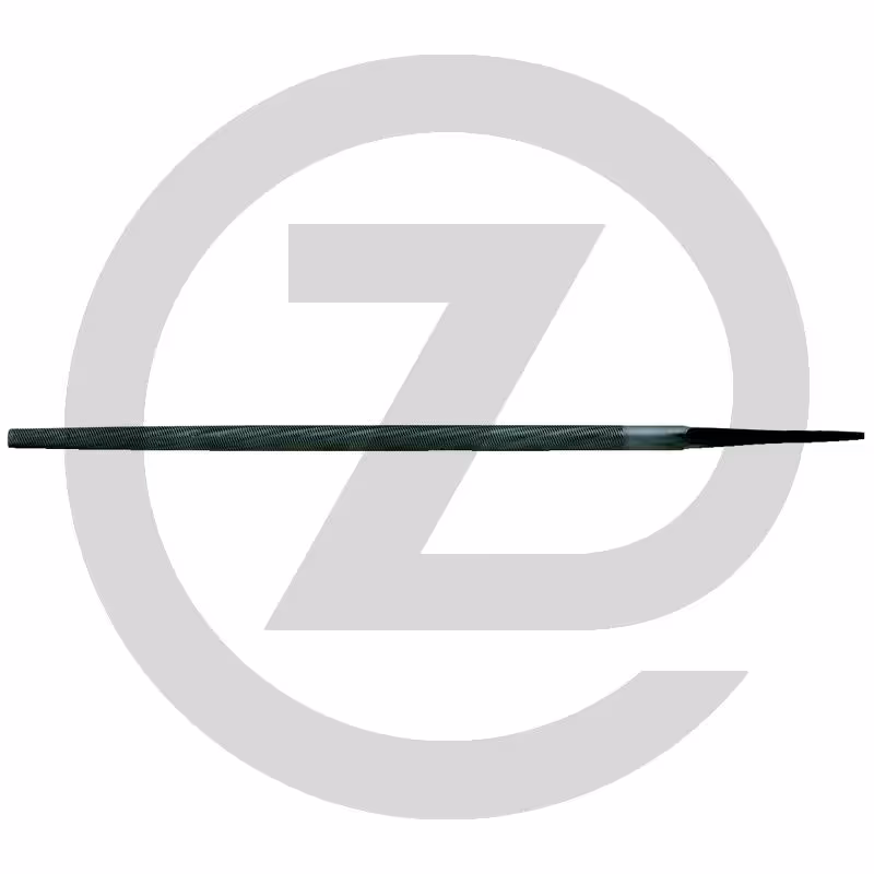 KS Tools Limes ronde seules, forme F, bâtarde, 200mm