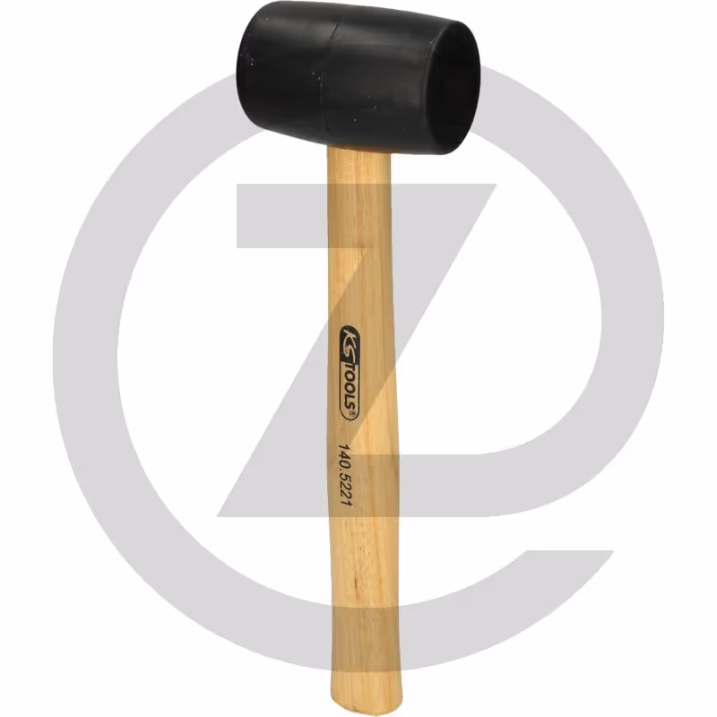 KS Tools Maillet caoutchouc blanc,270g