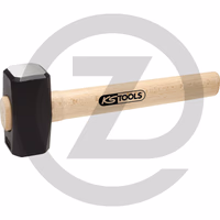 KS Tools Manches de rechange, Hickory, coins rond