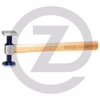 KS Tools Marteau de carrossier standard - tête ro
