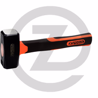 KS Tools Massette de maçon manche fibre, 1500 g - 1500 g