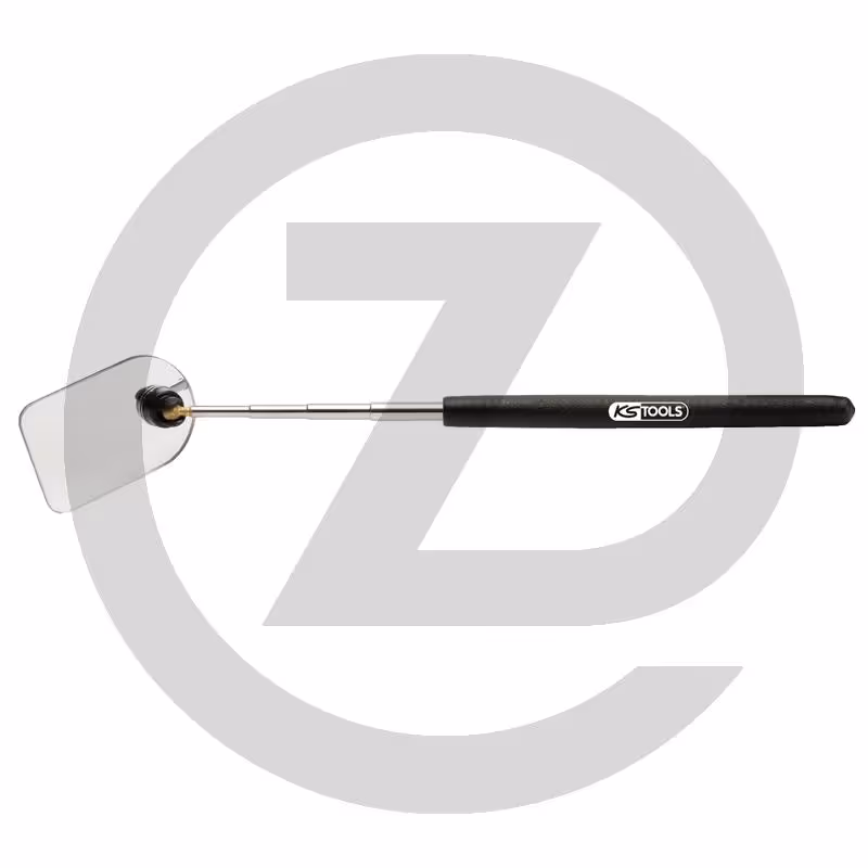 KS Tools Miroir télescopique, 178-860mm, 57x95mm