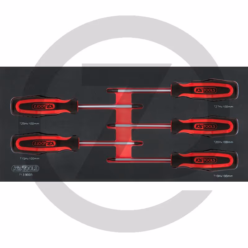KS Tools Module de tournevis ERGOTORQUEplus® - 25 pièces
