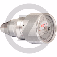 KS Tools Outil testeur de couple de précision avec blocage intermédaire de l'aiguille, 5-60c Nm