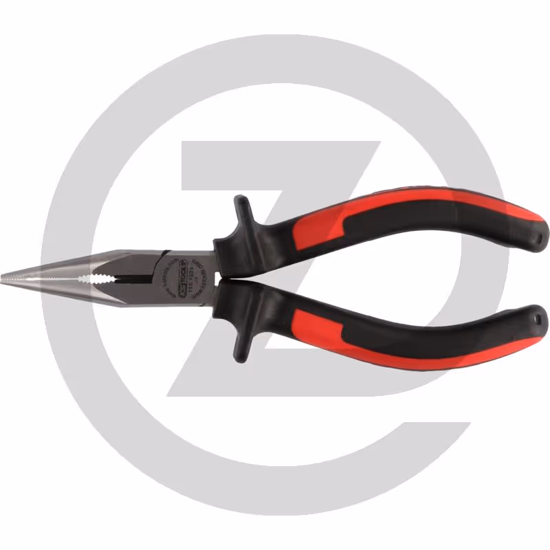 KS Tools Pince à bec demi-rond ERGOTORQUE®, 200 m
