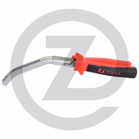 KS Tools Pince à bougies à bec coudé, 235mm