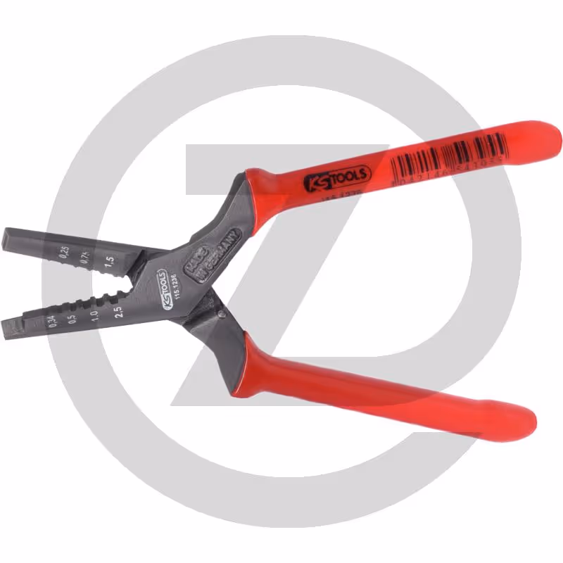 KS Tools Pince à sertir pour embouts de câbles - 0,5 - 16,0mm