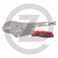 KS Tools Pince étau à bec droit avec système douverture / fermeture facile,40mm,L=175mm