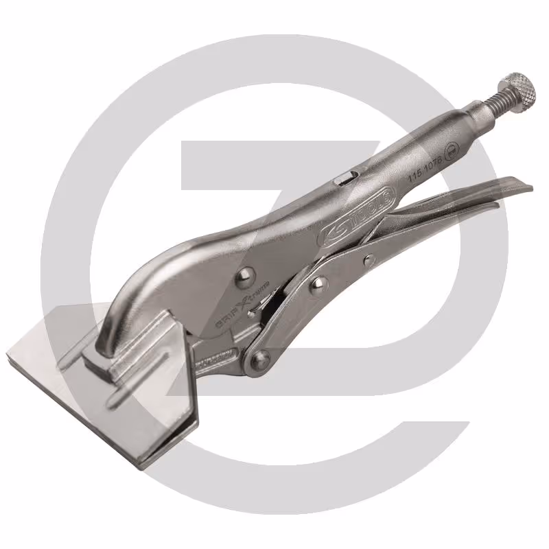KS Tools Pince étau à mâchoires extra-plates 245mm
