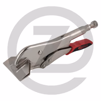 KS Tools Pince étau à machoires larges et plates avec système douverture / fermeture facile, 205mm