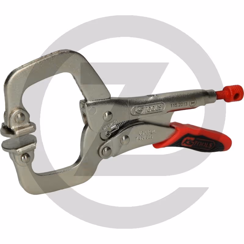 KS Tools Pince étau avec mâchoire ajustable - 0 - 85 mm, 290 mm