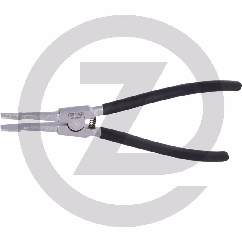 KS Tools Pince pour clips soufflet rotule - coudée 30°, 210 mm