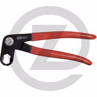 KS Tools Pince pour conduites de carburant coudée, 220mm