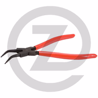 KS Tools Pinces à circlips intérieur coudées, 240mm