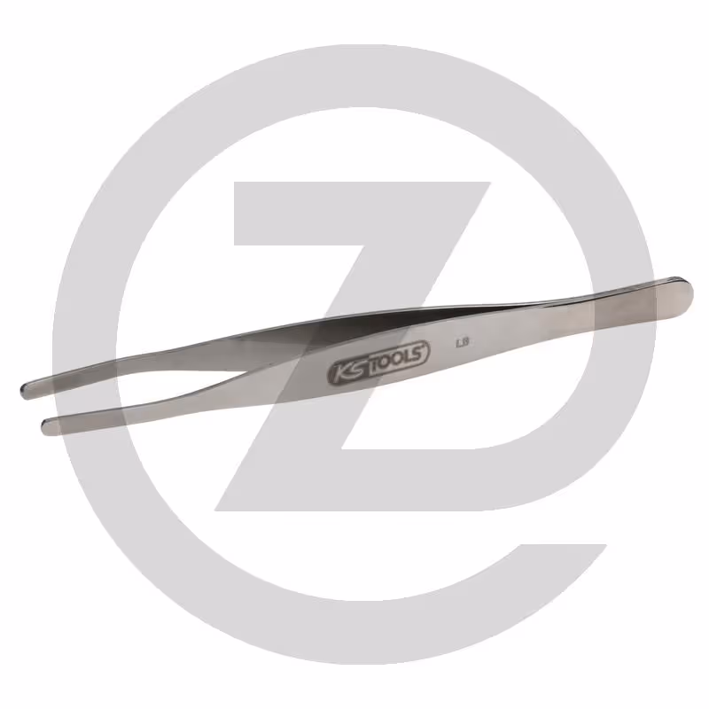 KS Tools Pincette en acier inoxydable, 200mm