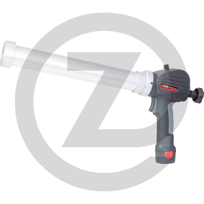 KS Tools Pistolet à cartouche sur batterie 600 ml avec 1 batterie et chargeur