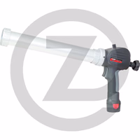 KS Tools Pistolet à cartouche sur batterie 600 ml avec 2 batteries et chargeur