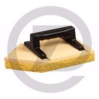 KS Tools Planche à râper en bois, pointue+éponge 140x240mm