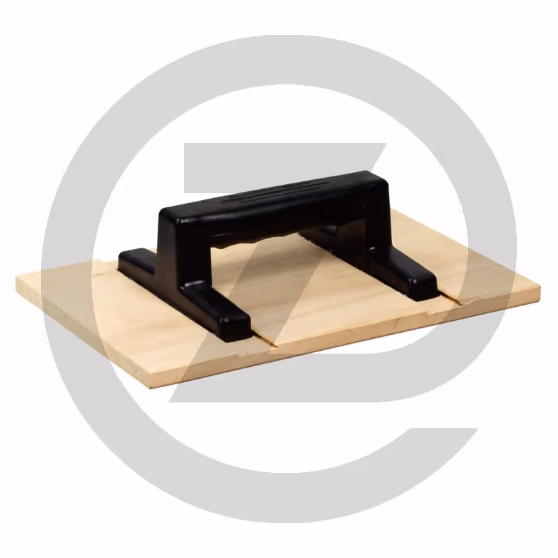 KS Tools Planche à râper en bois, rectangulaire+éponge