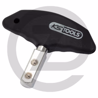 KS Tools Poignées T,4 pans 1/2"