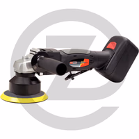 KS Tools Polisseuse sur batterie, 2.300 Tr/min 18V, avec 2 batteries et chargeur