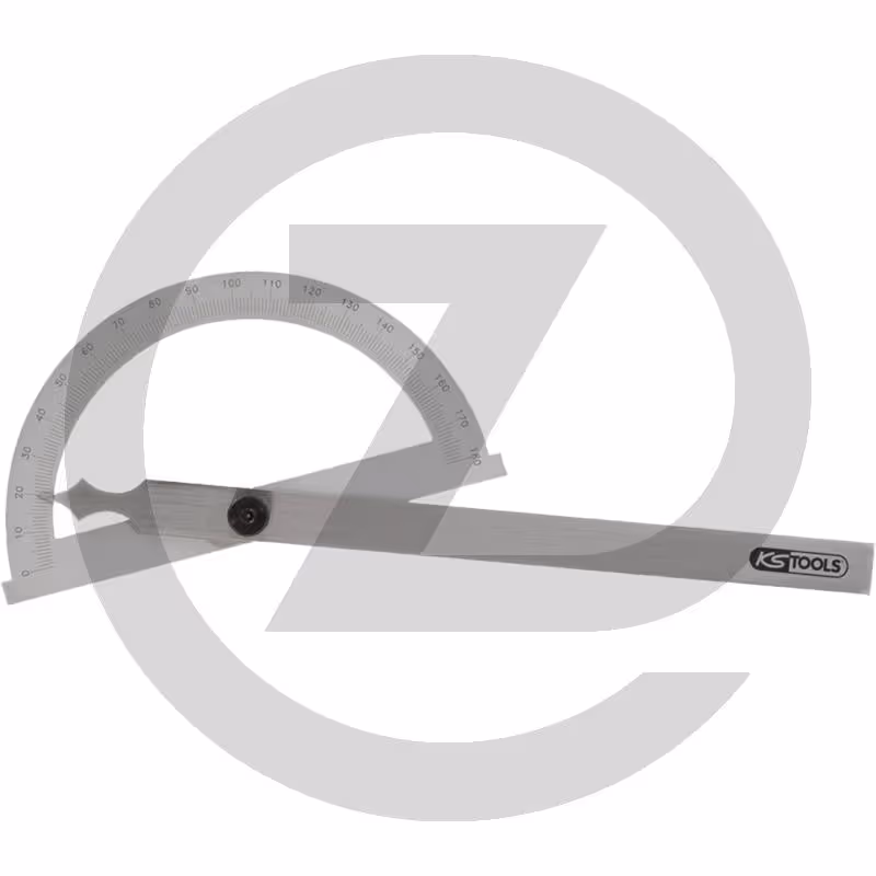 KS Tools Rapporteur d'angle, 300 mm - 300 mm