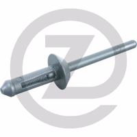 KS Tools Rivets de rechange 17,2 x 5 mm, pack de 11