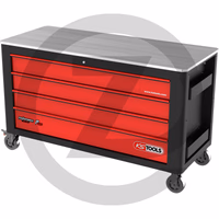 KS Tools Servante d'atelier P40 - avec 4 tiroirs