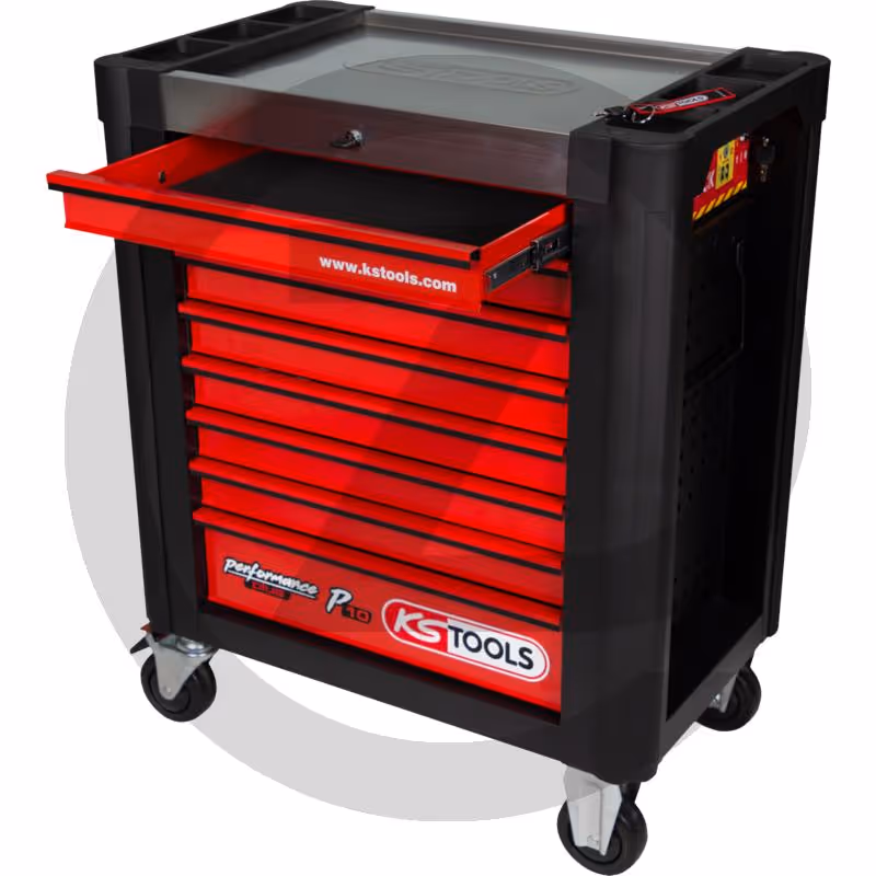 KS Tools Servante d'ateliert PERFORMANCEplus Werk - 279-teilig
