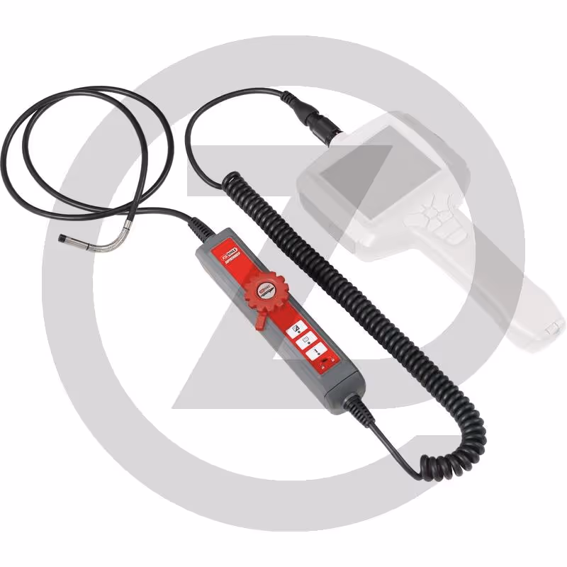KS Tools Sonde flexible avec caméra 0° ULTIMATEvision SUPERCHARGED, Ø 6 mm, 2m