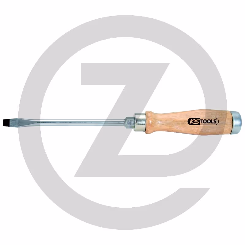 KS Tools Tournevis à frapper, bois, Fente, 5,5 mm