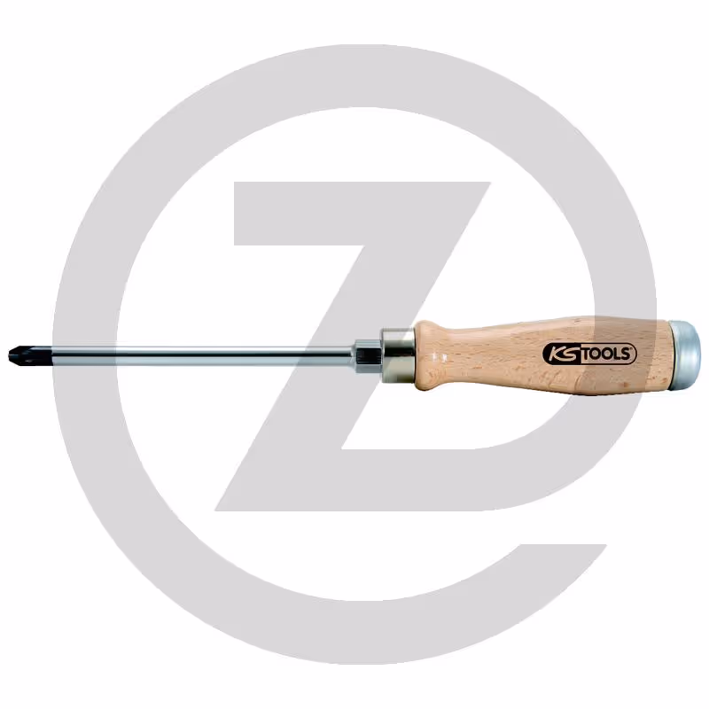 KS Tools Tournevis à frapper, bois, PZ2