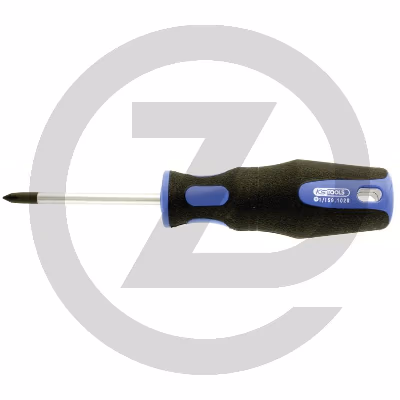 KS Tools Tournevis ERGOTORQUE+ PH2, 205 mm