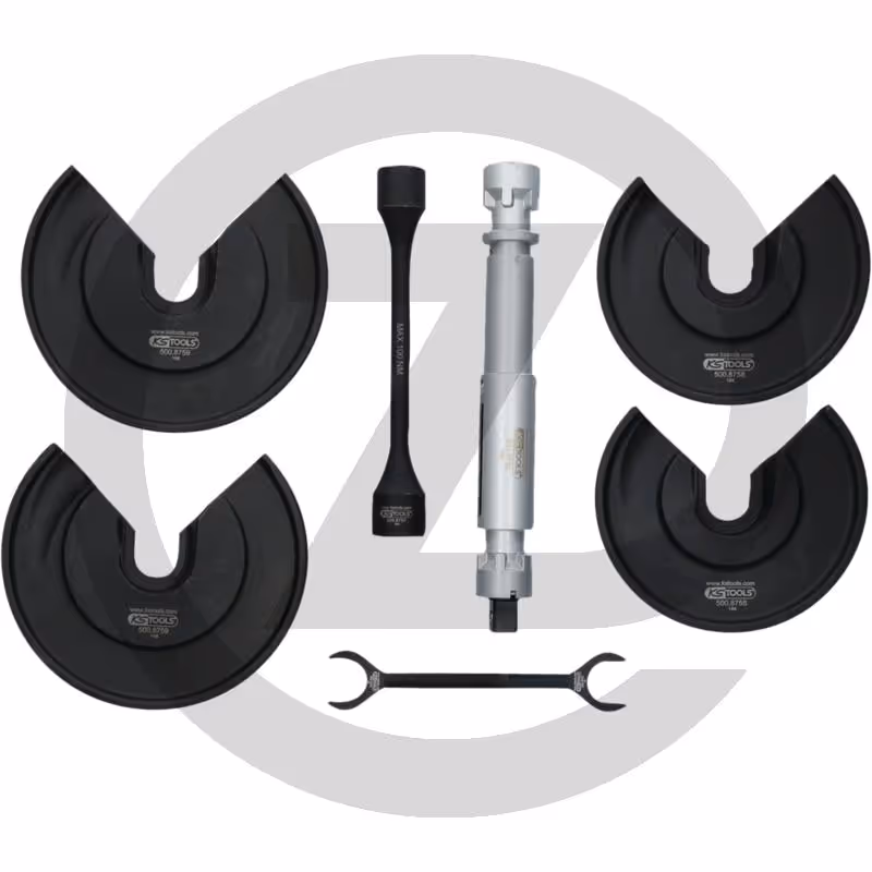 KS Tools Universal-Teleskop-Centerspanner-Satz für innenlie - pour ressorts intérieurs, 9 pcs.
