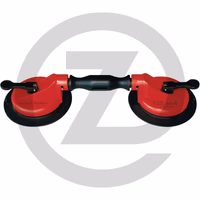 KS Tools Ventouse double - 80 kg, tête à double articulation