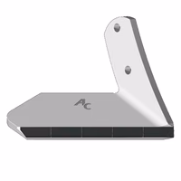 Aileron dechaumeur Kuhn Droit H2218180 Carbure