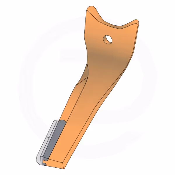 Dent de herse rotative Kuhn Fast fit Gauche 525.965.00, 525.965.10 Adaptable