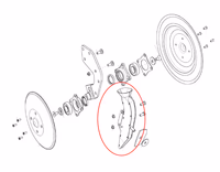 Embout disque de semoir Kuhn N3501641 Origine