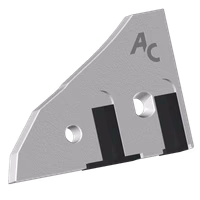 Nez contre sep charrue Kuhn Droit 761106 Carbure