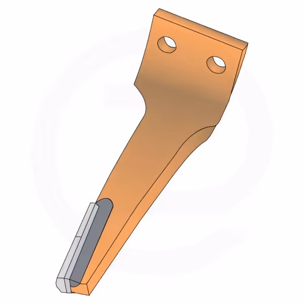 Dent de herse rotative Kverneland pour Maletti-Rau Gauche Adaptable