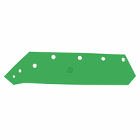 Soc charrue Kverneland - 073007 - 18 "  - Gauche - Adaptable