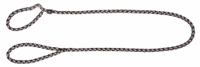 Laisse avec collier intégré Maxi Safe, noire, 170cm