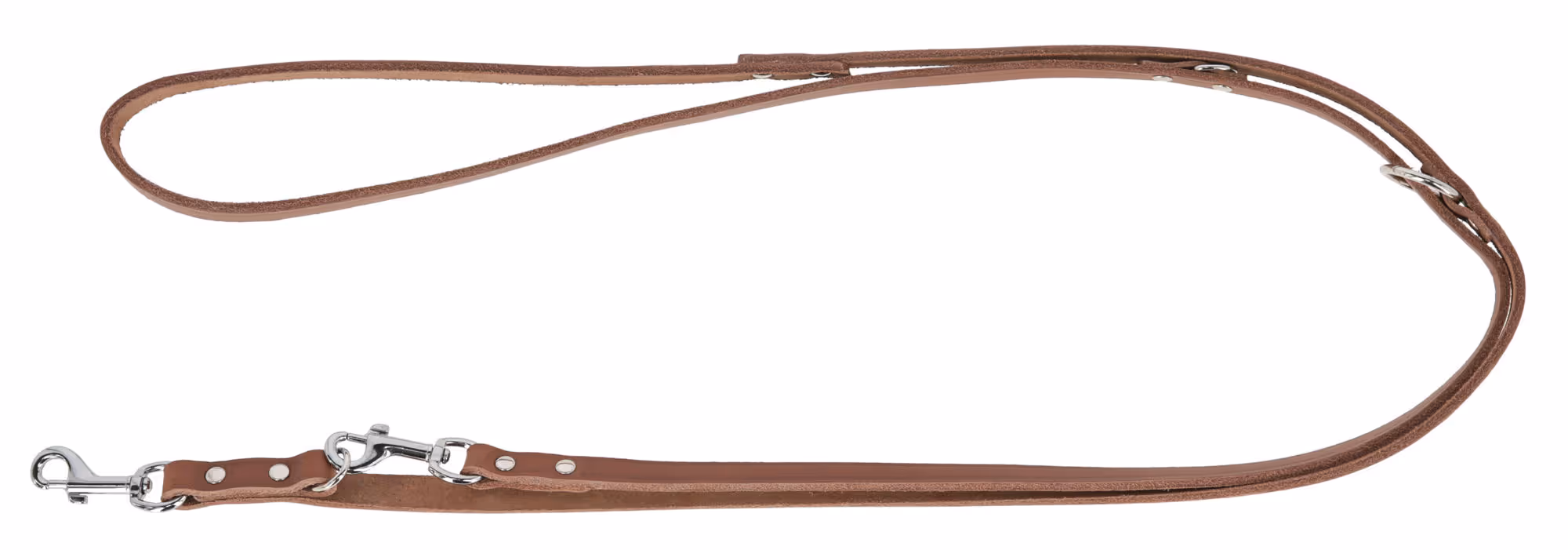 Laisse courte Mexica taupe, 100cm, 12mm