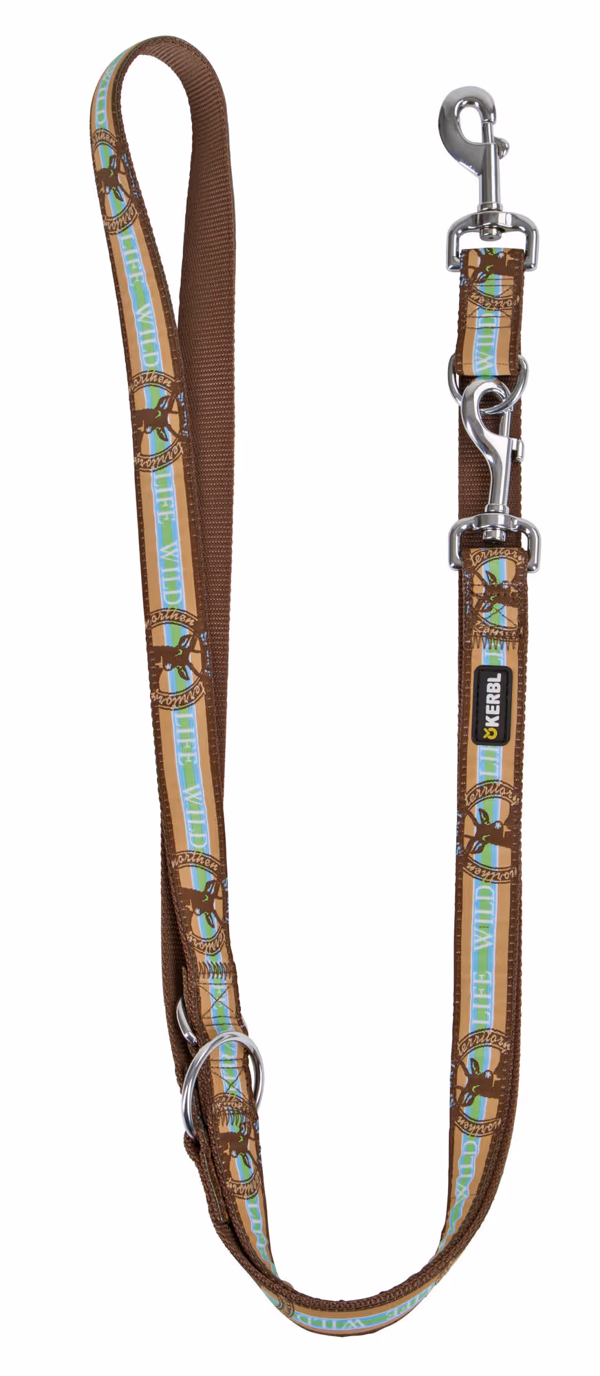 Laisse de travail Wild Life brun, 200cm/25mm