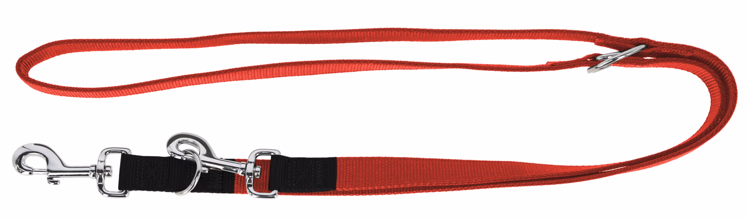 Laisse longue Miami Plus rouge, 200cm, 25mm