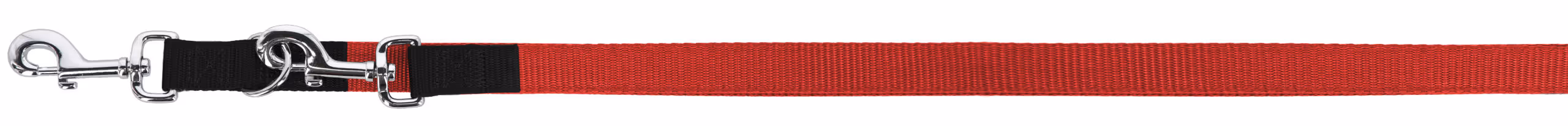 Laisse longue Miami Plus rouge, 200cm, 25mm