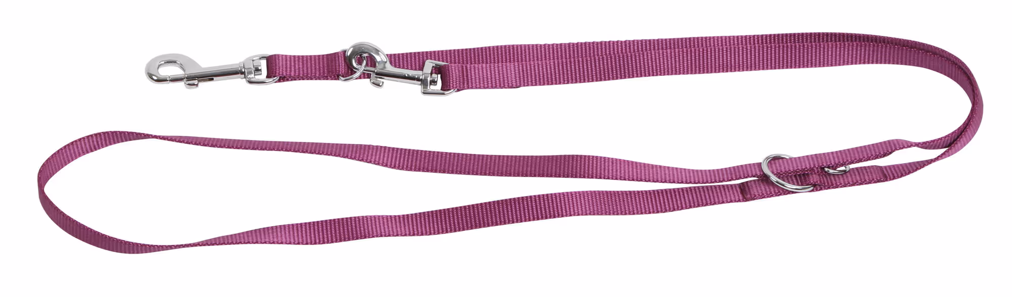 Laisse longue Miami violet, 200cm, 15mm